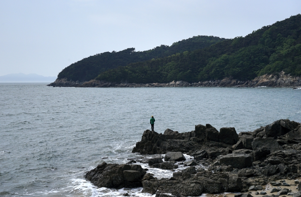 (2020.05.23(토) 옹진군 대이작도 트래킹 "작은풀안해수욕장" (사진: 김광부 기자)