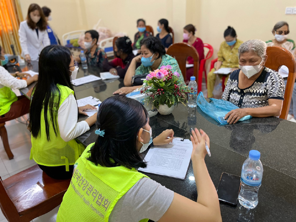 건협·전북대, 캄보디아에서 모바일헬스를 활용한 비전염성질환 관리사업 실시
